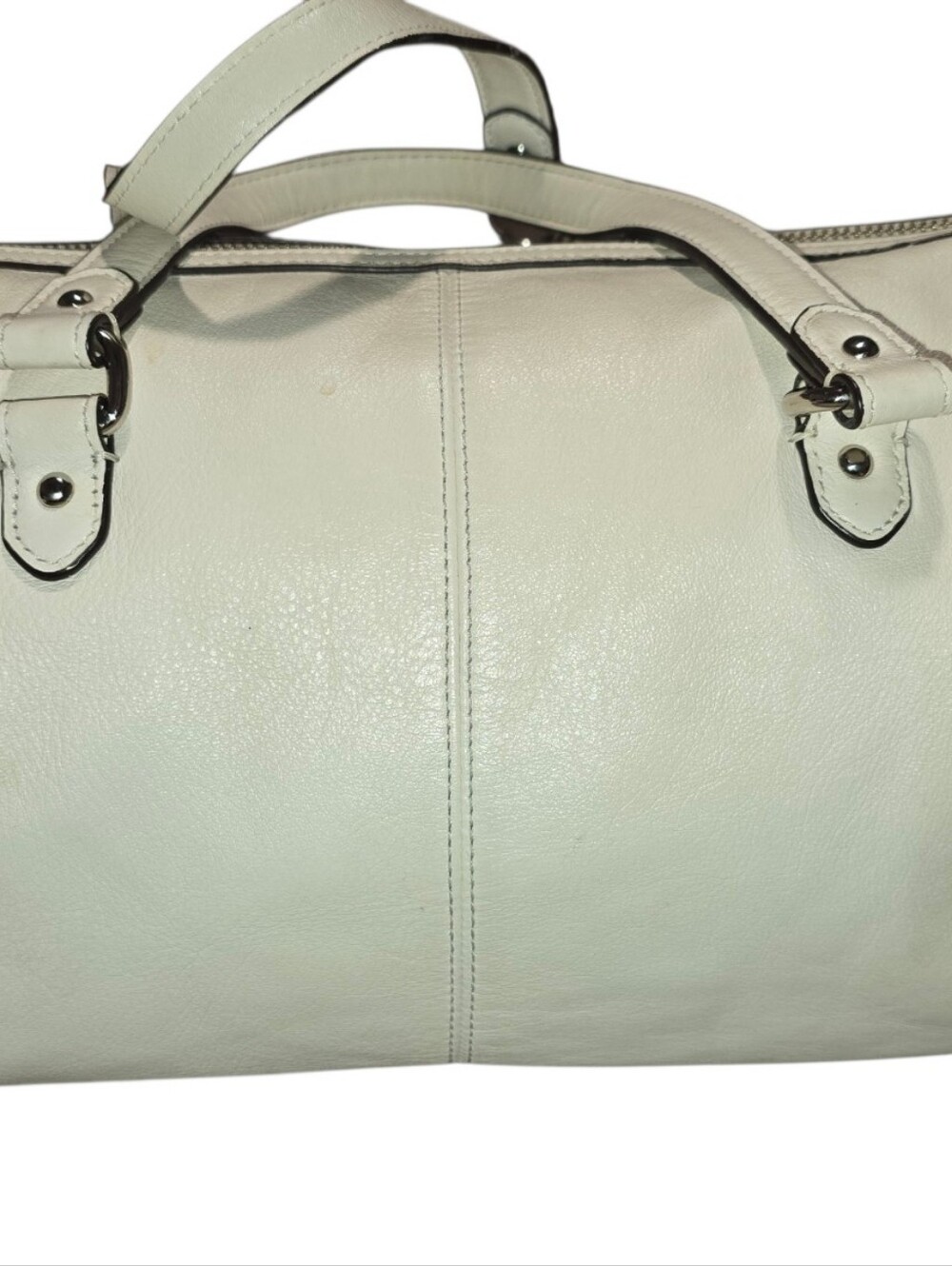 Coach Amy Leather 2-way Satchel - Picture 7 of 11